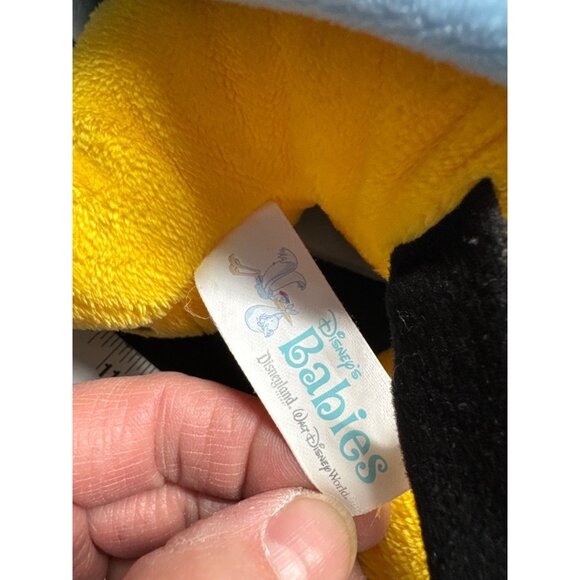 Disney Babies Pluto Plush Toy With Blanket & Bone Stuffed Animal 11" Vintage Col - Picture 6 of 13